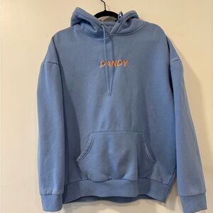 Dandy Worldwide Lets Watch The Sunset Blue Beach Oversized Hoodie XL Boho Beach